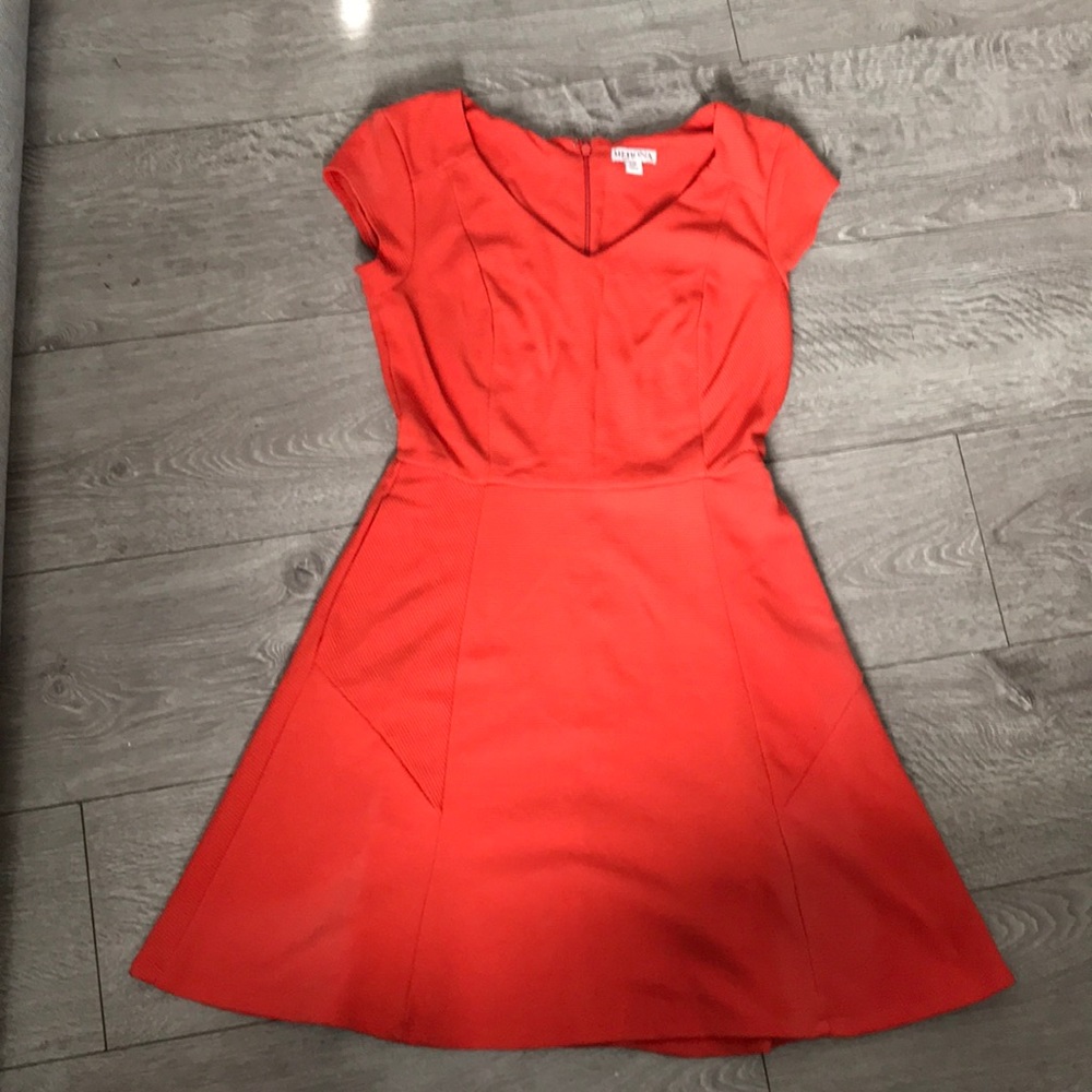 Orange dress